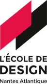 logo de l'école de design de nantes