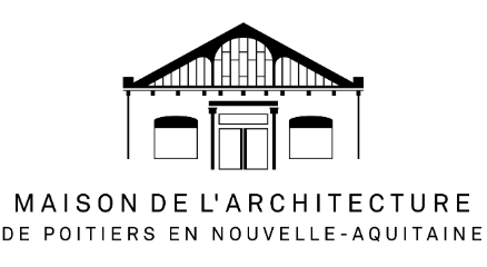 logo de la maison de l'architecture de poitiers