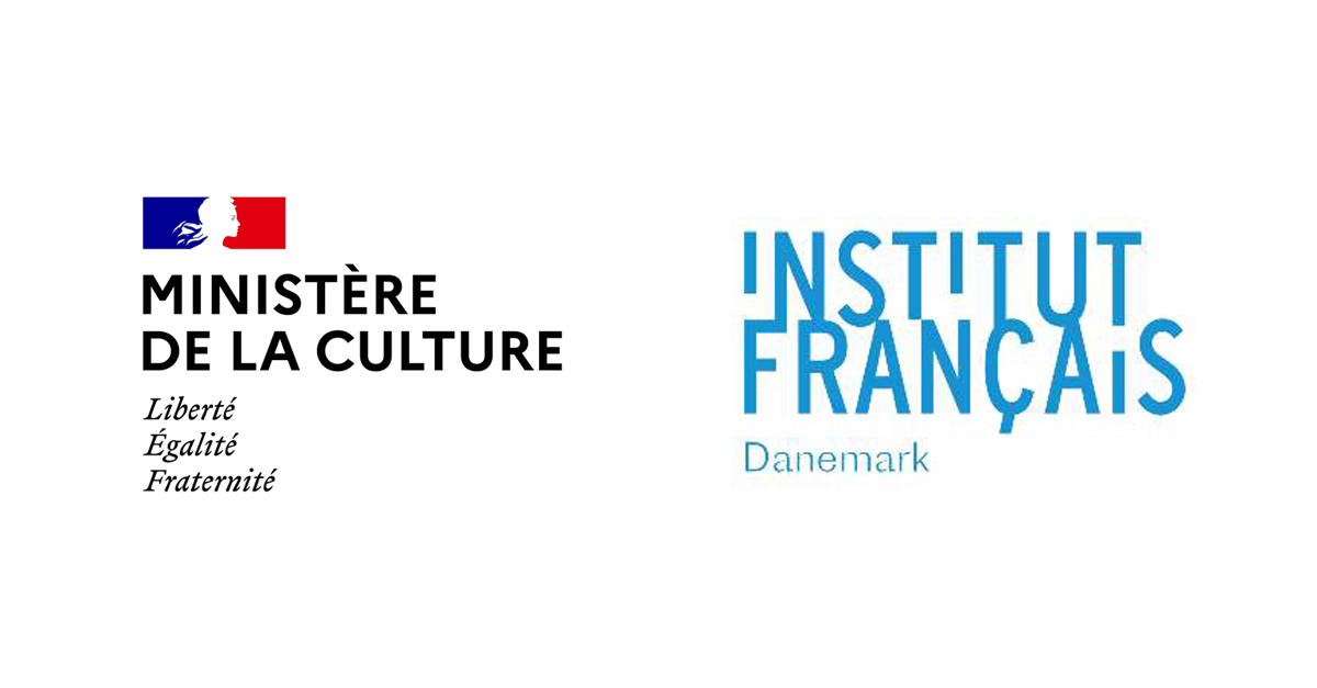 Logos des organisateurs : Le ministère de la culture et Institut Français Danemark