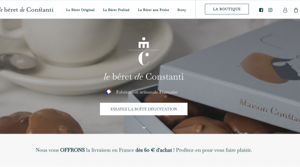 Le site le béret de Constanti - TANu Digital