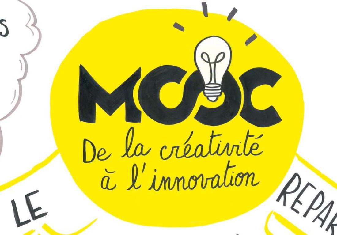 Illustration du MOOC de la créativité à l'innovation
