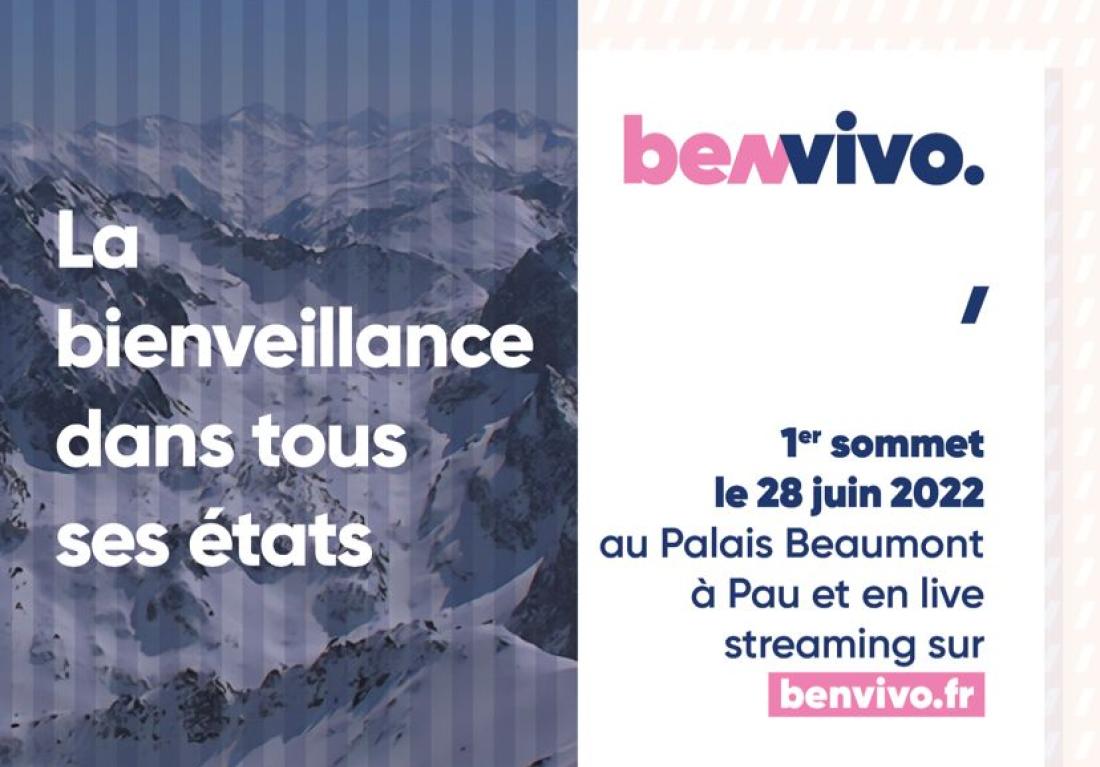 Affiche du sommet Benvivo 2022 à Pau
