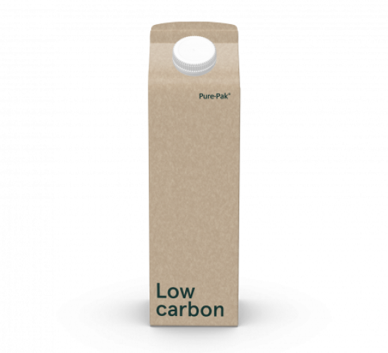 Emballage Elopak zéro carbone