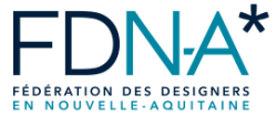 Logo de la Fédération des Designers en Nouvelle-Aquitaine